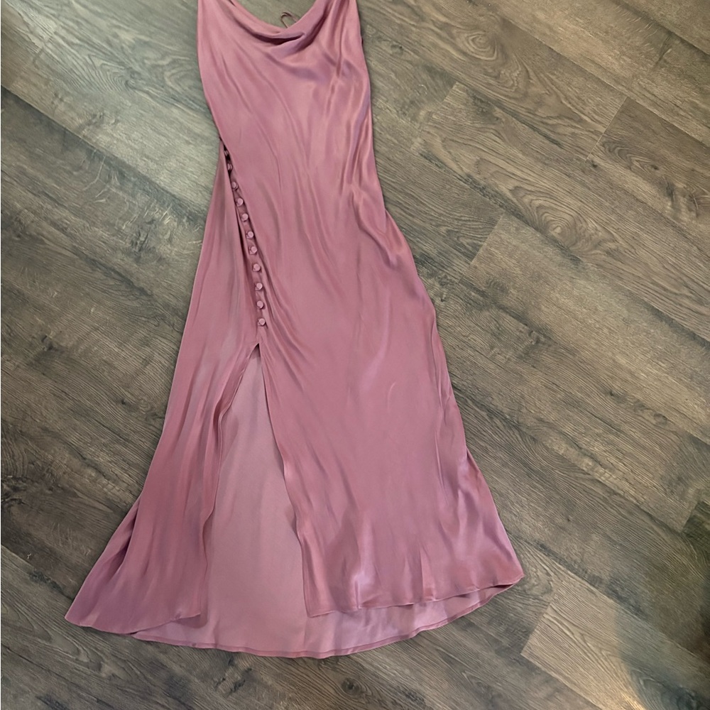 Mauve Slip Dress